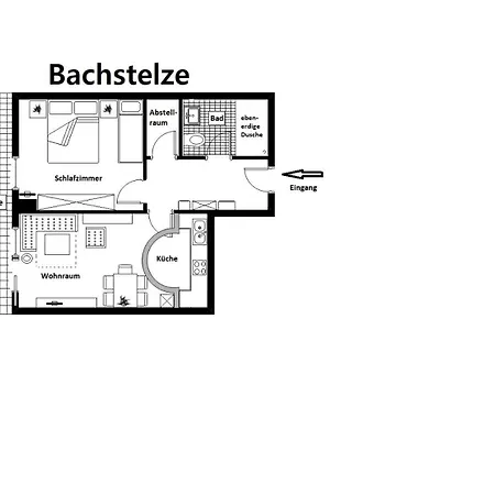 Haus Sonnenwinkel 2-raum-wohnung Bachstelze
